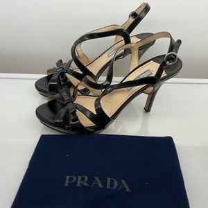 🔥 PRADA Patent Leather Heels 🔥